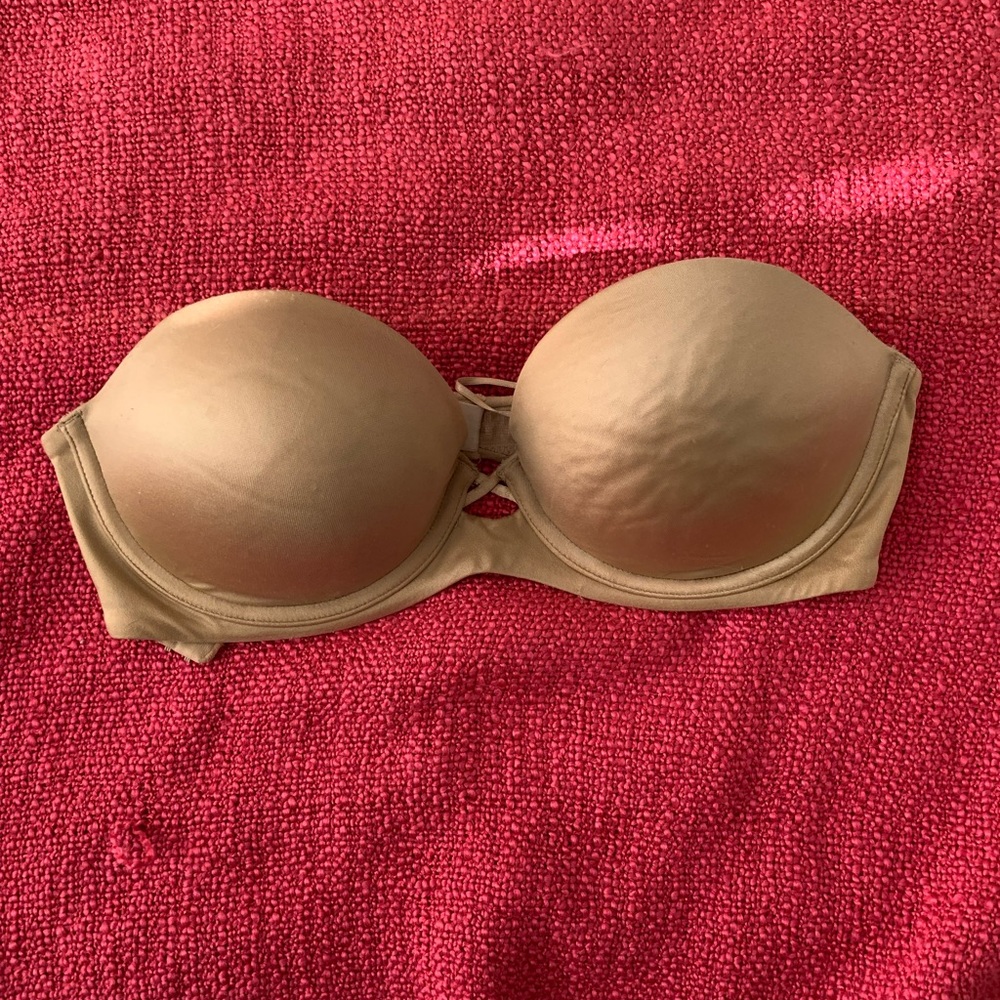 Strapless bra